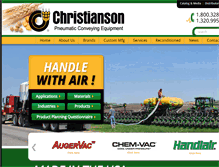 Tablet Screenshot of christianson.com